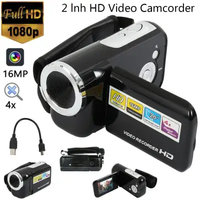 Digital Camera Full HD 1080P Professional Zoom Camera Video Camcorder 32GB 4x digital zoom