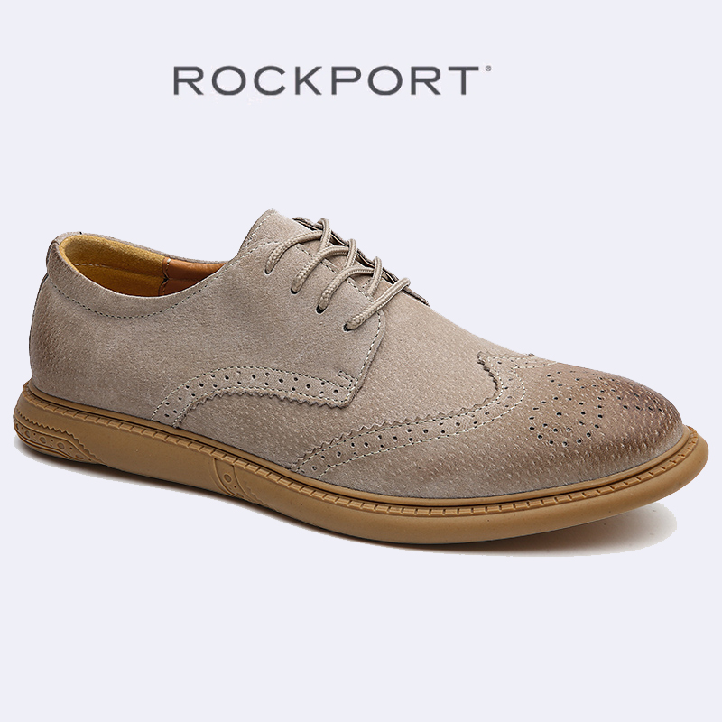 Rockport Men's Total Mortien Kraft Wingtips Casual Shoes