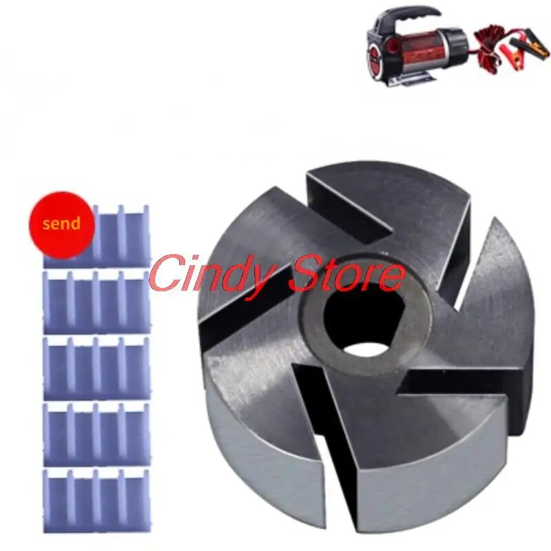 Cánh QuạT Bơm dầu Cánh bơm cánh quạt Cánh QuạT Bơm cánh quạt điện tự mồi lọc cho máy xúc 12V 24V phụ kiện bơm dầu