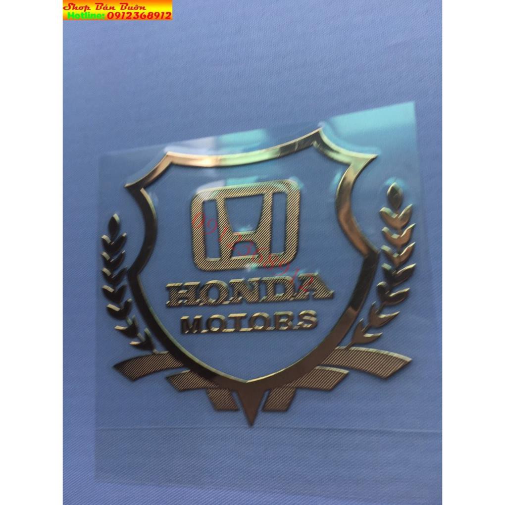 🛒 Tem logo honda hàng cao cấp dùng cho ôt , xe máy 🛒