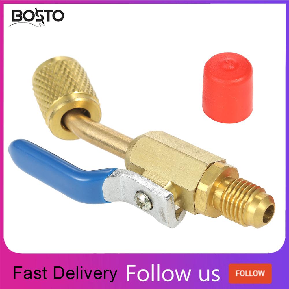 Bosto điều hòa không khí lạnh 3 cái mã màu R410A R134a đóng van cho AC HVAC lạnh sạc Ống
