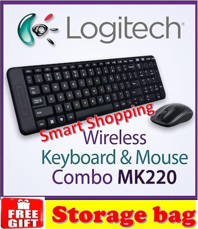 Logitech MK220 MK270r Wireless Keyboard Mouse Black Singapore