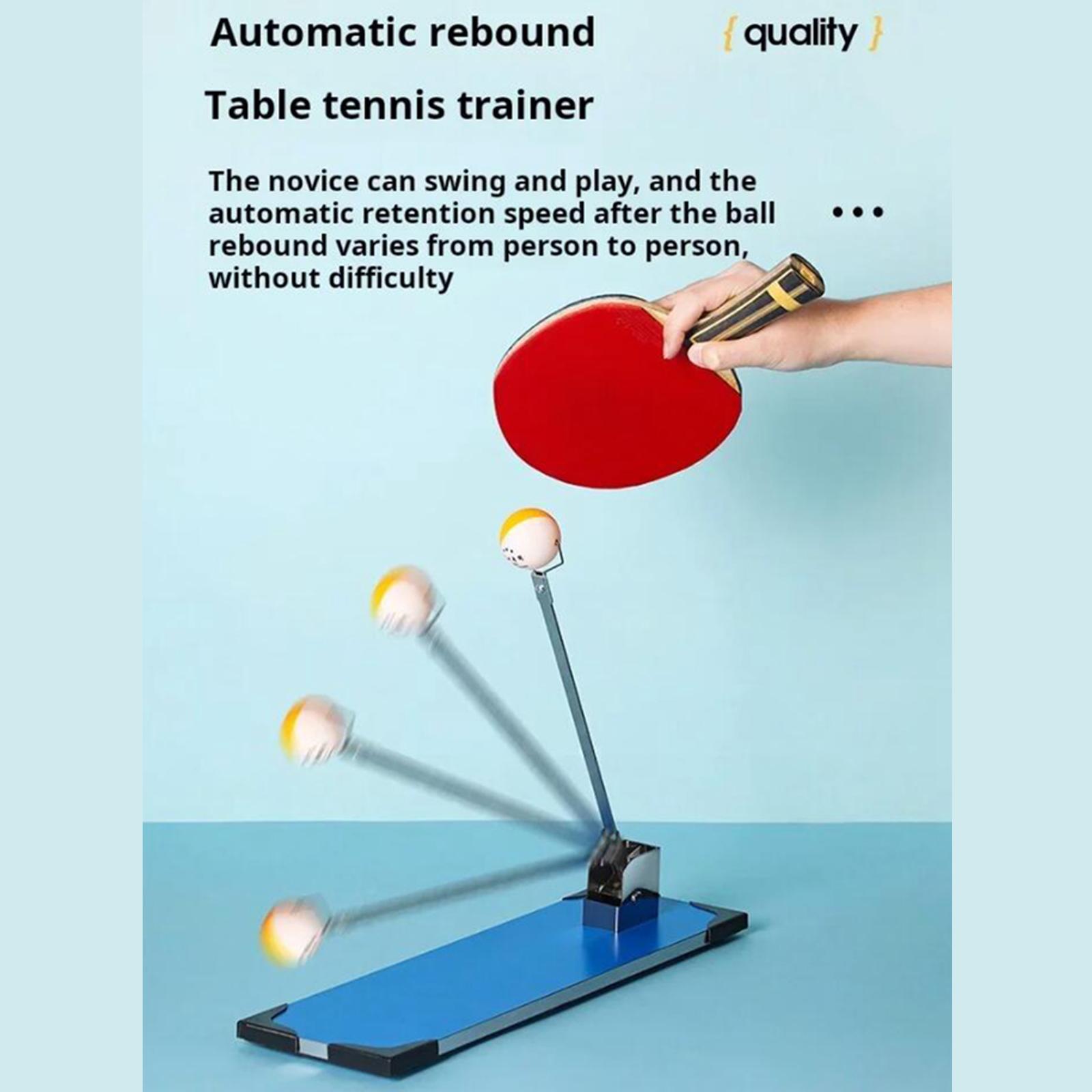 Miracle Shining Table Tennis Training Device Versatile Protection Ping Pong Trainer Machine Equipment Aid ราคา 28,633 บาท*ส่งฟรี
