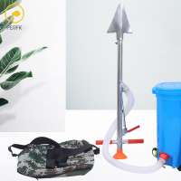 Perfk Fertilizer Spreader Gardening Tool Backpack Pump Spraying Granular Fertilizer Applicate Machine for Fruit Trees