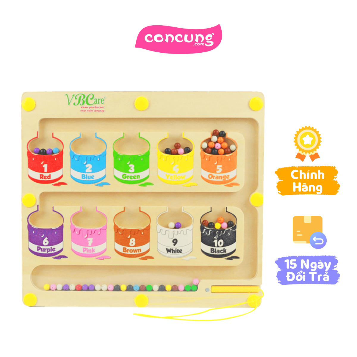 QT - Đồ chơi phân loại màu sắc