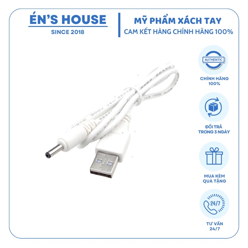 Dây sạc máy foreo chính hãng