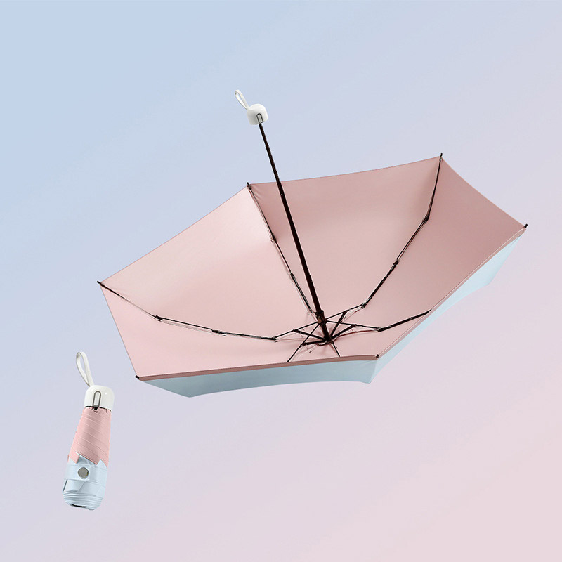 JJT [Miễn Phí Vận Chuyển]Ô Dù Ô thời trang di động ô dù nhỏ Dù xếp không thấm nước Ô Che Nắng di độn