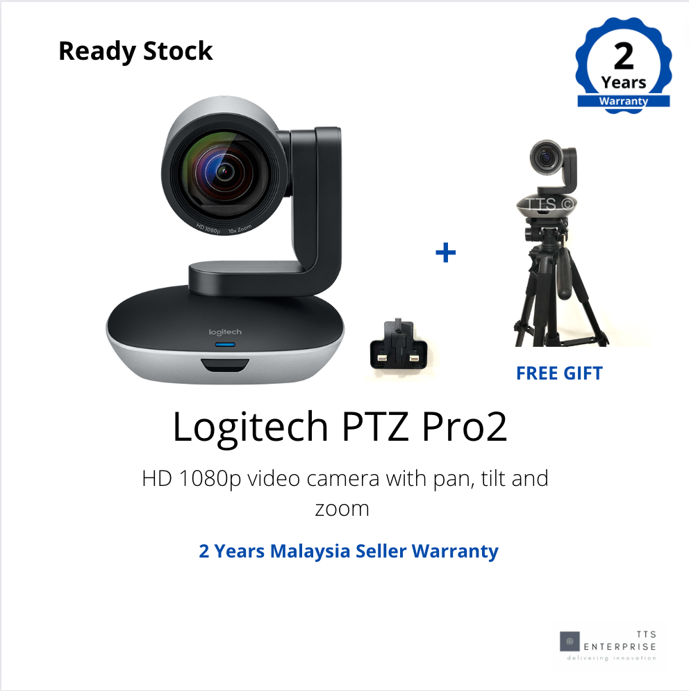 Logitech PTZ Pro Video Conference Camera Remote, 43 OFF