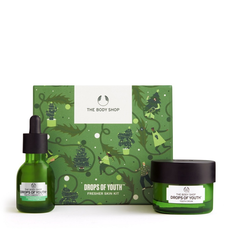Buy The Body Shop Drops Of Youth™ Fresher Skin Kit (Christmas Gift Set) Singapore