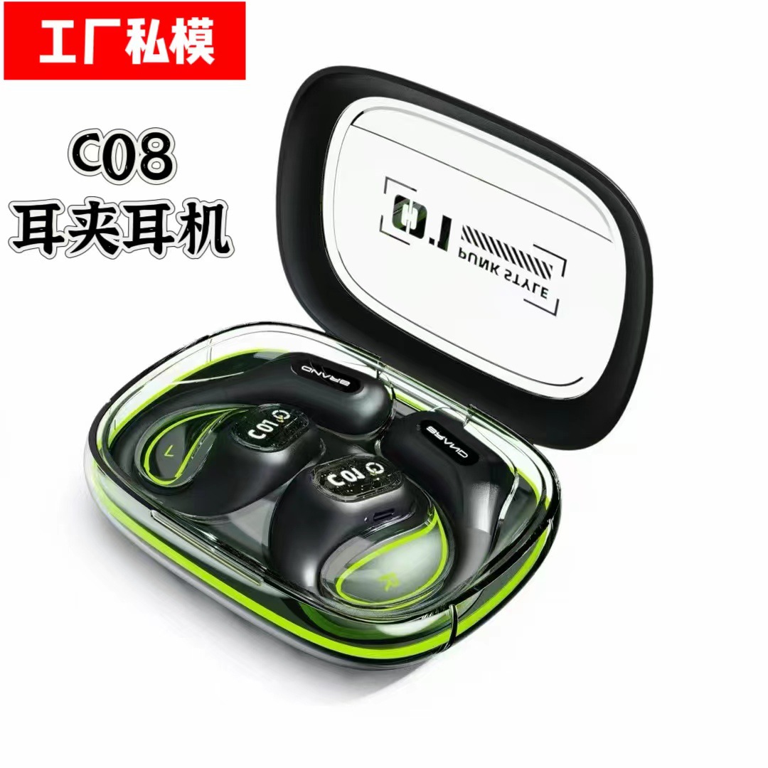 New OWS Clip Bluetooth C08 In Ear Smart Transparent Gaming Wireless Earphones Replacement Earbuds ราคา 483,842 บาท*ส่งฟรี