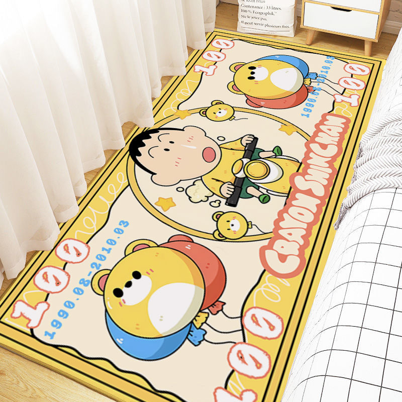 Ermo ห้องห้องนอนพรมผืนใหญ่ข้างเตียงห้องนั่งเล่นพื้นที่ขนาดใหญ่ปกคลุมด้วยพรมพรมทางเข้าห้องทนต่อสิ่งสกปรกและทนไม่ลื่น