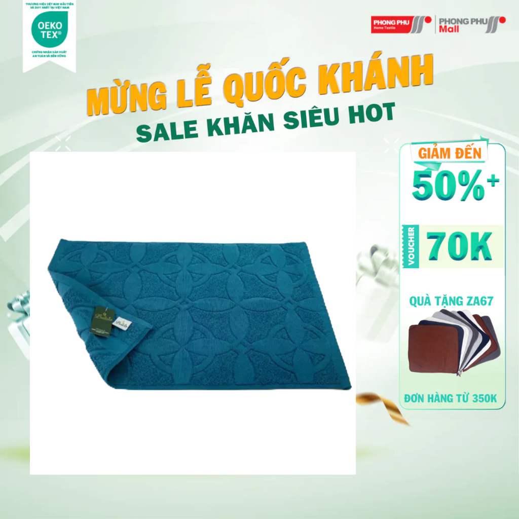 Thảm chùi chân belleto cotton m824 40x60cm