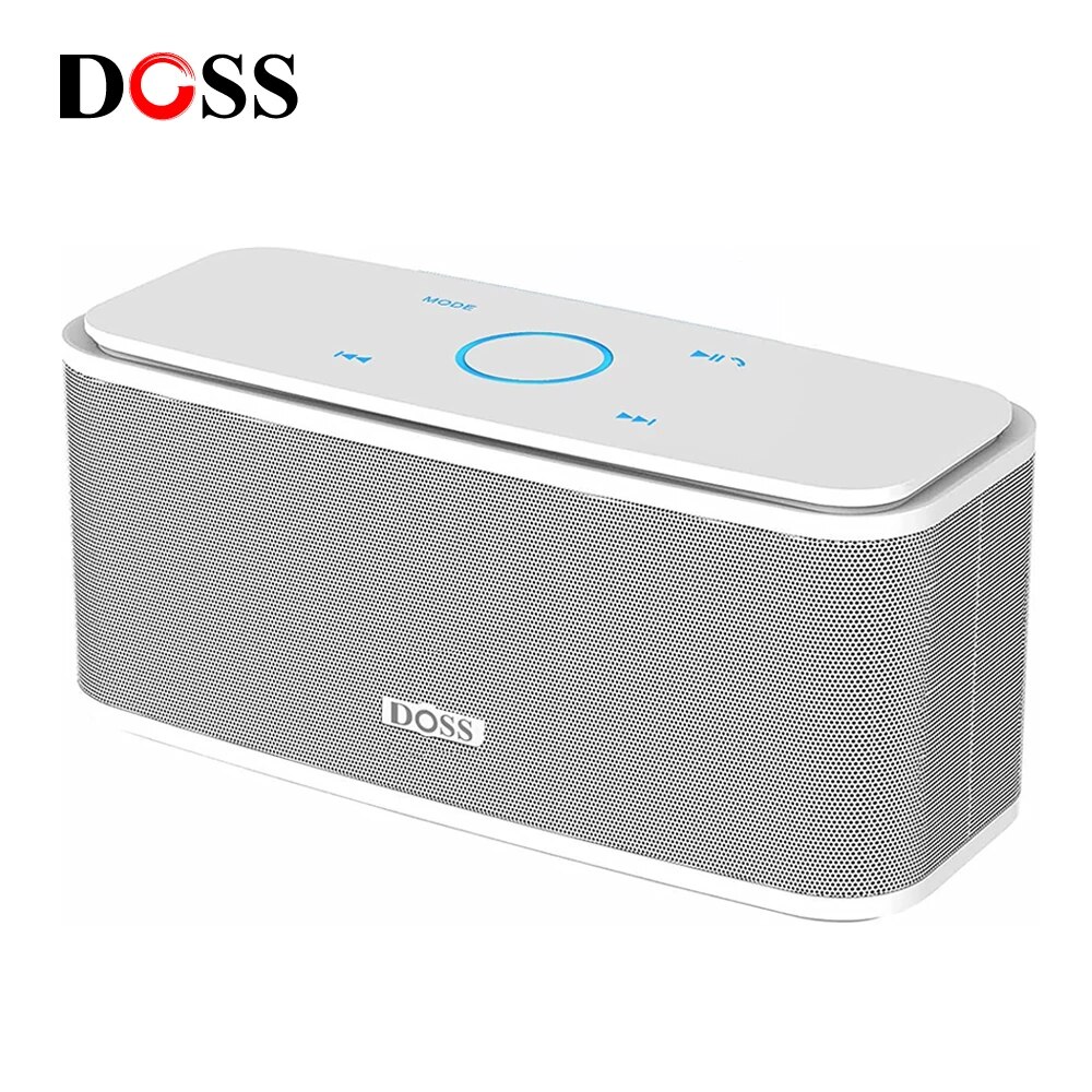 New New Loa máy tính DOSS Loa không dây Bluetooth Loa cảm ứng 12W HD Loa âm nhạc di động cho máy tính xách tay