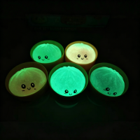 YOUSHI TOP dumpling squishy squishy dumpling toy Dumpling-Shaped Dumpling Squishes Giant Rainbow Glittering Bun Sensory Balls Simulated Cute Soft Squishy Toy Adults & Kids