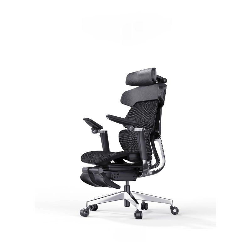 [10 years warranty]3D Ergonomic Office Chair Lumbar Support Mesh Office Chair with 4D Adjustable Armrest, Adjustable Headrest and Wheels, Mesh High Back Home Office Desk Chairsก้าอี้ตาข่ายพนักพิงสูง เก้าอี้ออฟฟิศ เก้าอี้สำนักงาน มีที่วางเท้า ราคา 69,990 บาท*ส่งฟรี