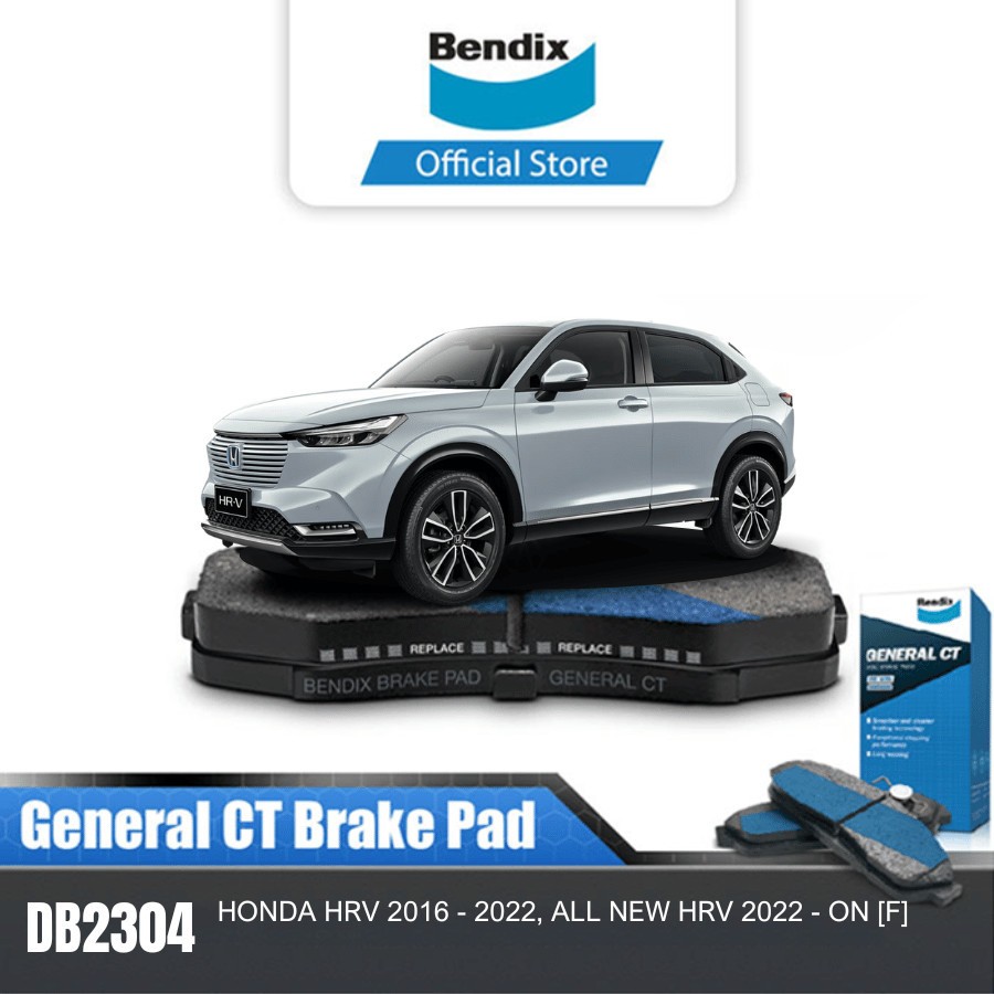 Bendix all new HRV 2022 on db2304cct car front brake pad Harga 608,400 Ringgit*Penghantaran Percuma