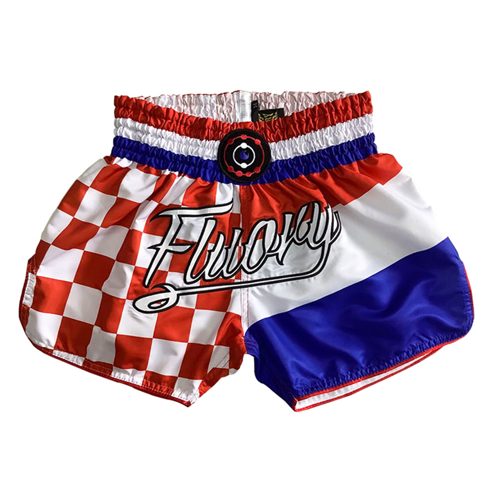 FLUORY MMA Boxing Shorts Fighting Muay Thai Shorts Boxer Training Sports High Quality Kick Boxing Fi