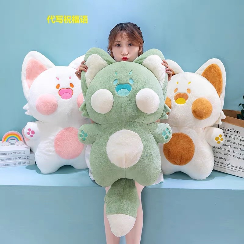 Gấu bông mèo dudu dễ thương nhiều màu full size mèo nhồi bông mềm mại dễ thương cho bé và bạn gái size 50cm -90cm-tn1