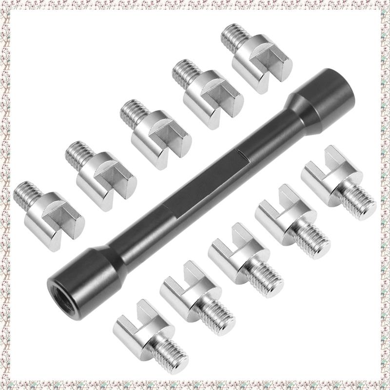 (CGKP) Dirt Bike Tool Wrench Spoke Tool Adjusting Wrench Spoke Regulator Motorcycle Storage Box Wrench Tire Wire Wrench