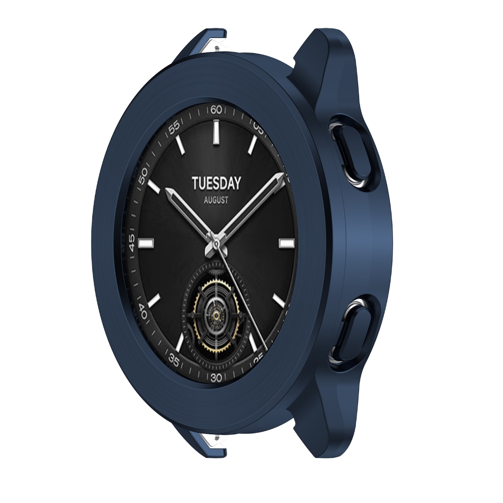 Screen Protector Case for Watch S 3 Waterproof Full Coverage PC Bumper Protective Cover Antiscratch