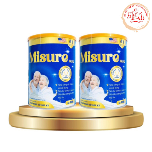 [Combo 2 hộp]Sữa Misure lon 850g - Ngủ sâu giấc, bổ sung dinh dưỡng hộp 850gram