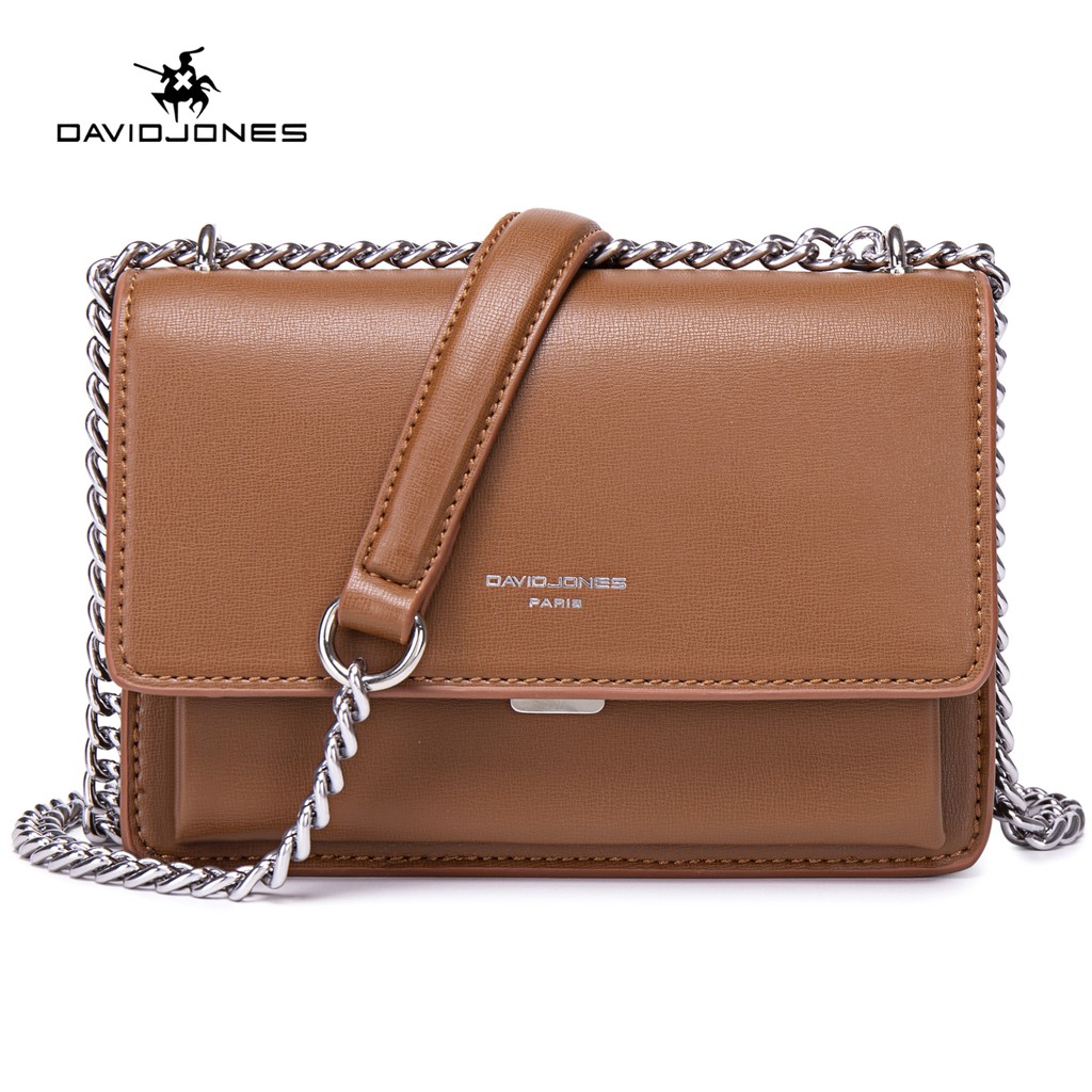 Túi Đeo Chéo David Jones Paris Nắp Gập Thời Trang Dành Cho Nữ