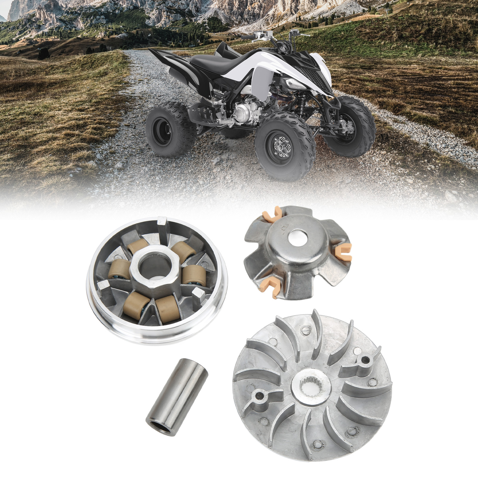 Động cơ variator Kit mạnh mẽ chính lái xe bánh xe Kit chịu nhiệt độ cao cho GY6 ‑ 125 150 157cc