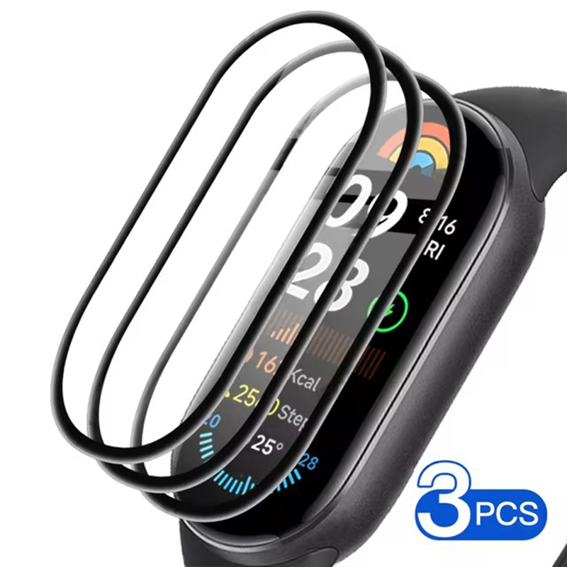 Đối với Xiaomi Smart Band 10 bảo vệ màn hình phim chống trầy xước cho xiaomi mi band 9 bao phủ xung 