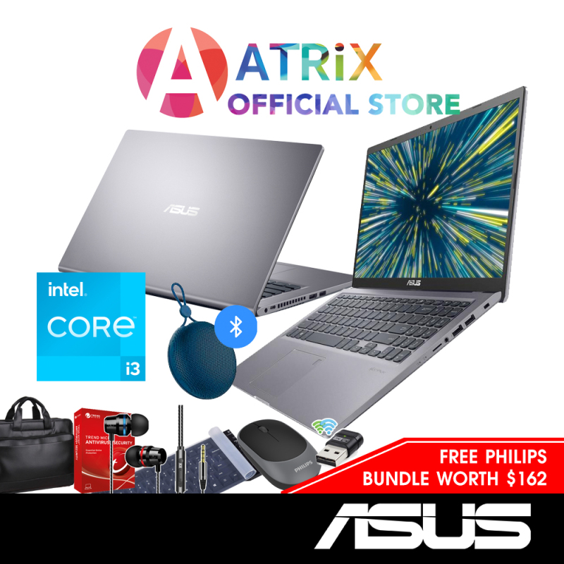 【Express Delivery】ASUS Vivobook X515EA-BR1294T | 15.6 HD | Intel Core i3-1115G4 | 8GB DDR4 | 256GB SSD | Iris Xe Graphics | 1Y Warranty
