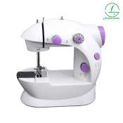 GREENMOON Mini Electric Handheld Sewing Machine with Double Thread