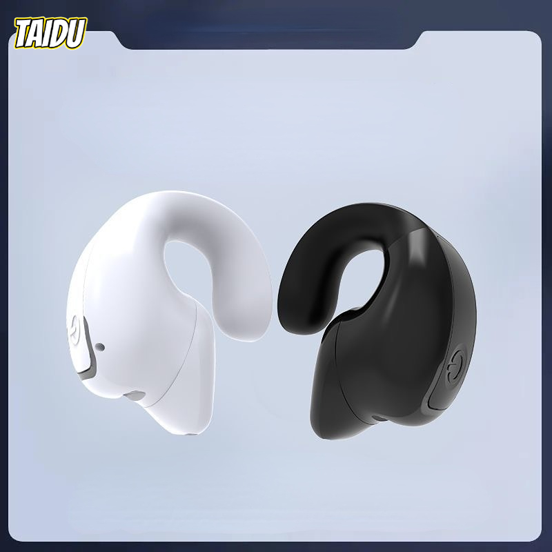TAIDU หูฟังบลูทูธไร้สาย HiFi คุณภาพสูงพร้อมการนำเสียงกระดูกสำหรับกีฬา ราคา 42 บาท*ส่งฟรี