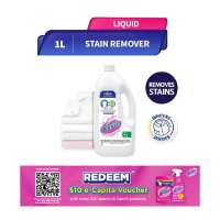 Vanish Liquid Laundry Detergent Booster - Crystal White 1L Stain Remover
