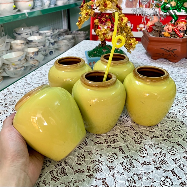 Lu bia/Vại bia/ Ly bia/ Cốc uống nước, uống bia/ uống nước/uống trà sữa..màu vàng