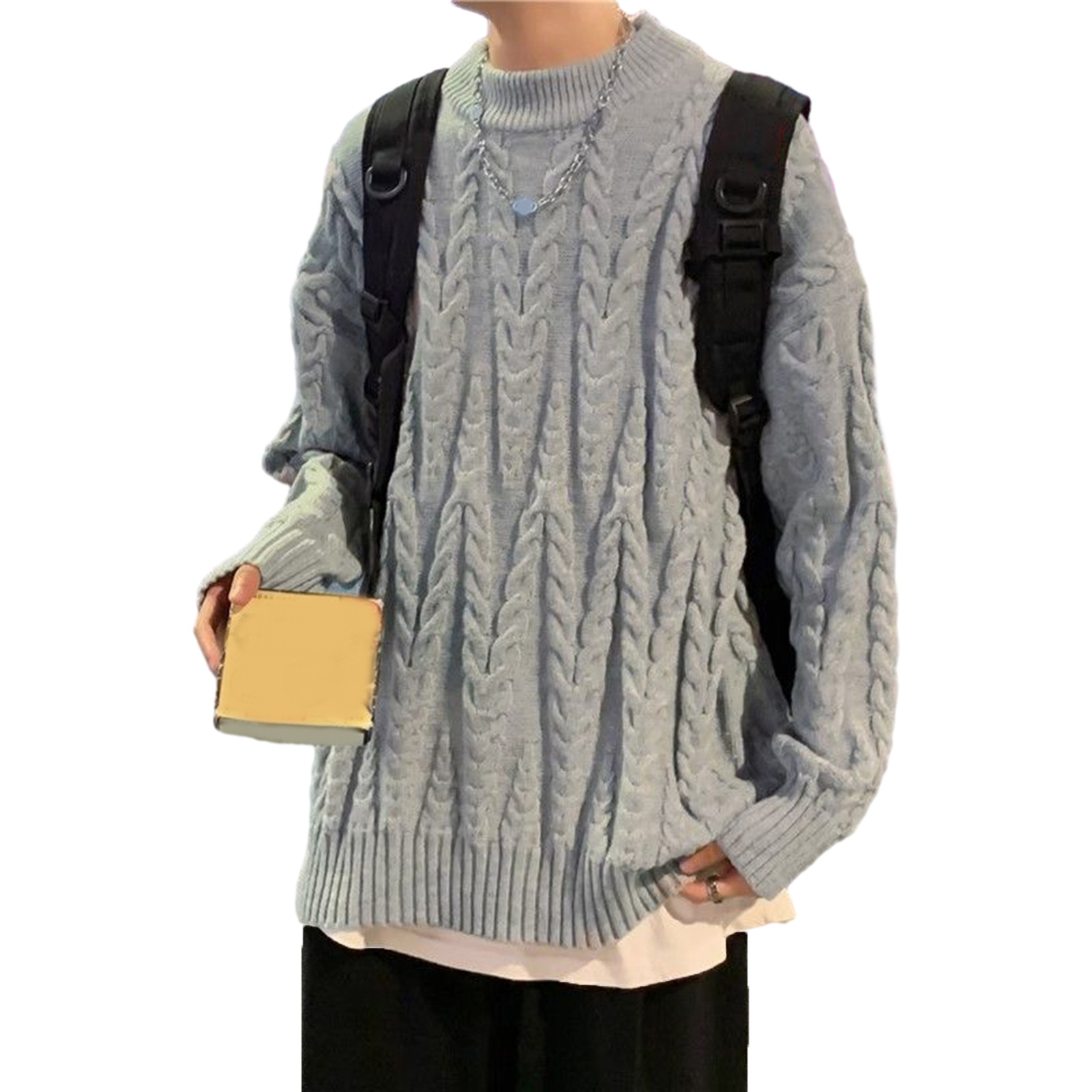 Herren Pullover Strickpullover Für Den Winter Mit Langen Ärmeln_voghion.com
