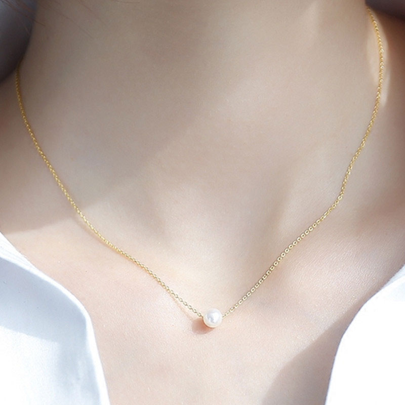 Lacina Pearl Necklace - Elegant and Stylish Clavicle Chain