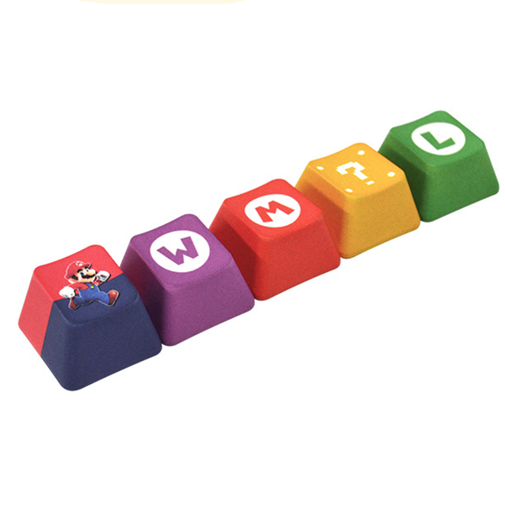 Keycap Mario theo màu sắc: Tăng cường phong cách cho bàn phím của bạn! 1 Tổng Hợp 15+ Mẫu Keycap Mario Đa Sắc Màu Hot Trend 2024