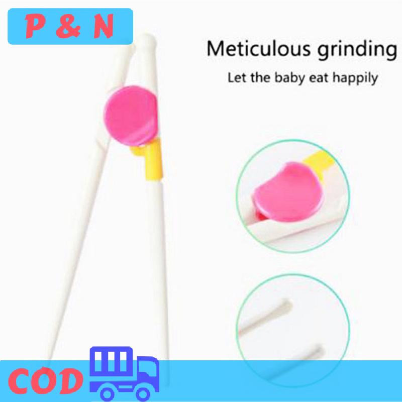 P&N 1 đôi đũa cho Sushi que đựng thức ăn cho trẻ em tập luyện học tập vui vẻ dễ sử dụng