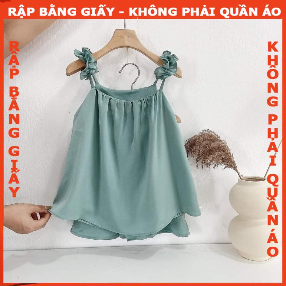 Rập giấy may bộ bé r446 - bản vẽ
