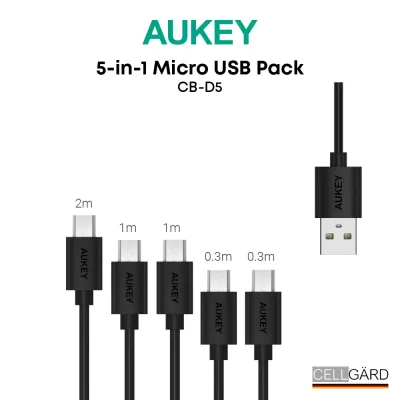 Aukey CB-D5 5 in 1 Micro USB Pack