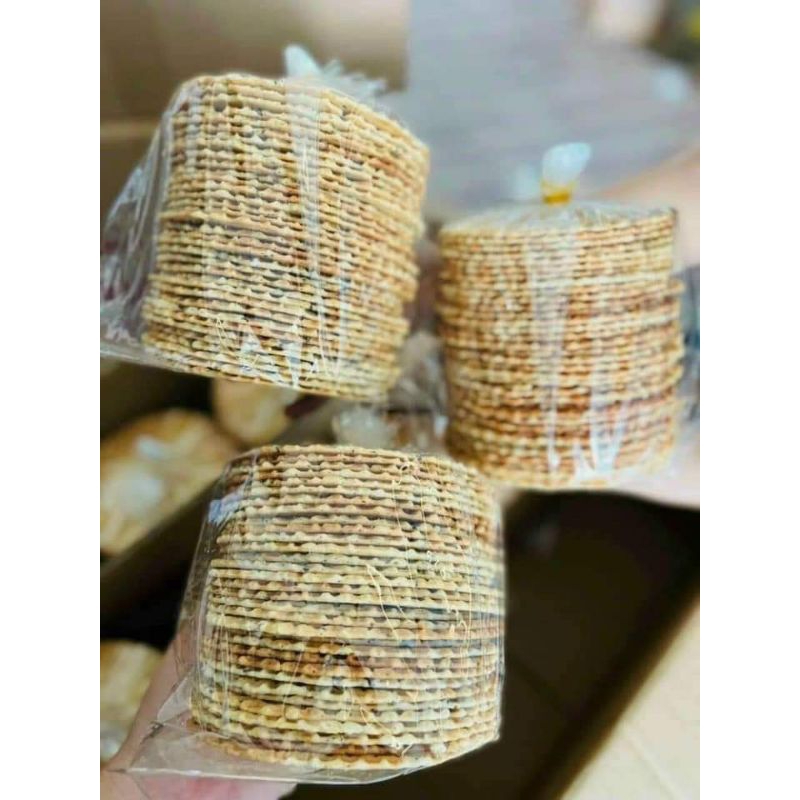 Combo 2 túi bánh kẹp mè nước cốt dừa (500g x 2) - ăn vặt - ăn vặt tuổi thơ