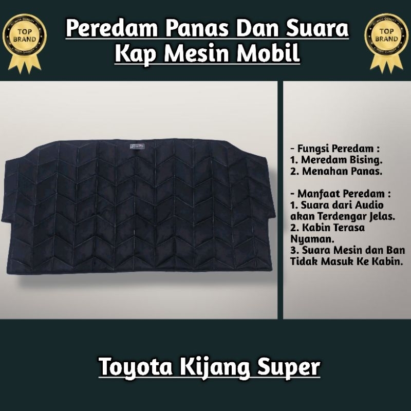 (Sigma) Peredam Kap Mesin Mobil Toyota Kijang Super Harga 400,000 rupiah*Gratis Ongkir