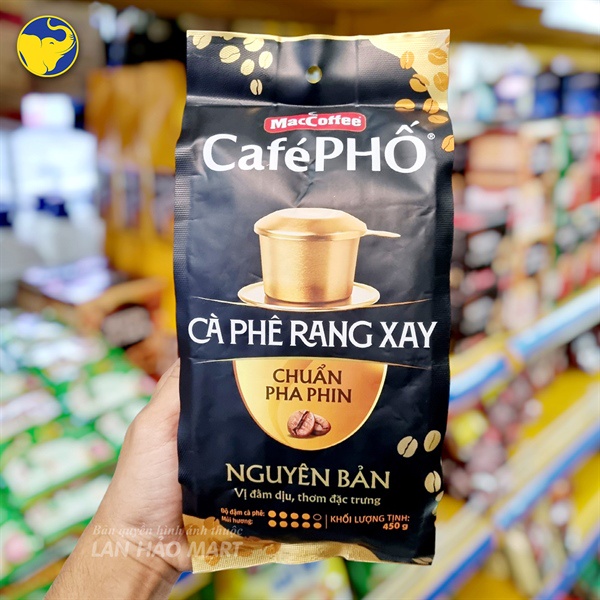 CÀ PHÊ RANG XAY PHA PHIN - PHỐ 450G (GÓI)