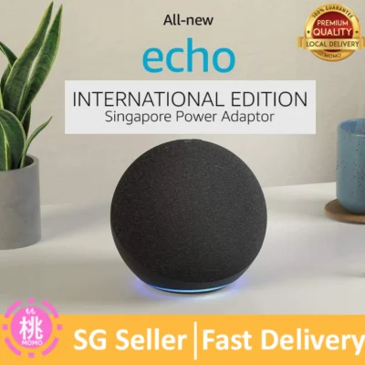 All-new Echo 4 (4th Gen) Local SG Set With premium sound, smart home hub, and Alexa