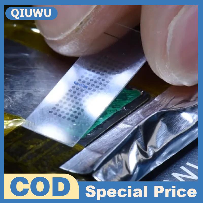 QIUWU เครื่องทำสีเขียวน้ำมัน F-IPLCD เป็นมิตรต่อสิ่งแวดล้อมแบบทำมือ BGA reballing stencil 6 in 1สำหรับโทรศัพท์ชุดอุปกรณ์ซ่อมเมนบอร์ด CPU ที่บ้านและร้านค้า ราคา 62 บาท*ส่งฟรี