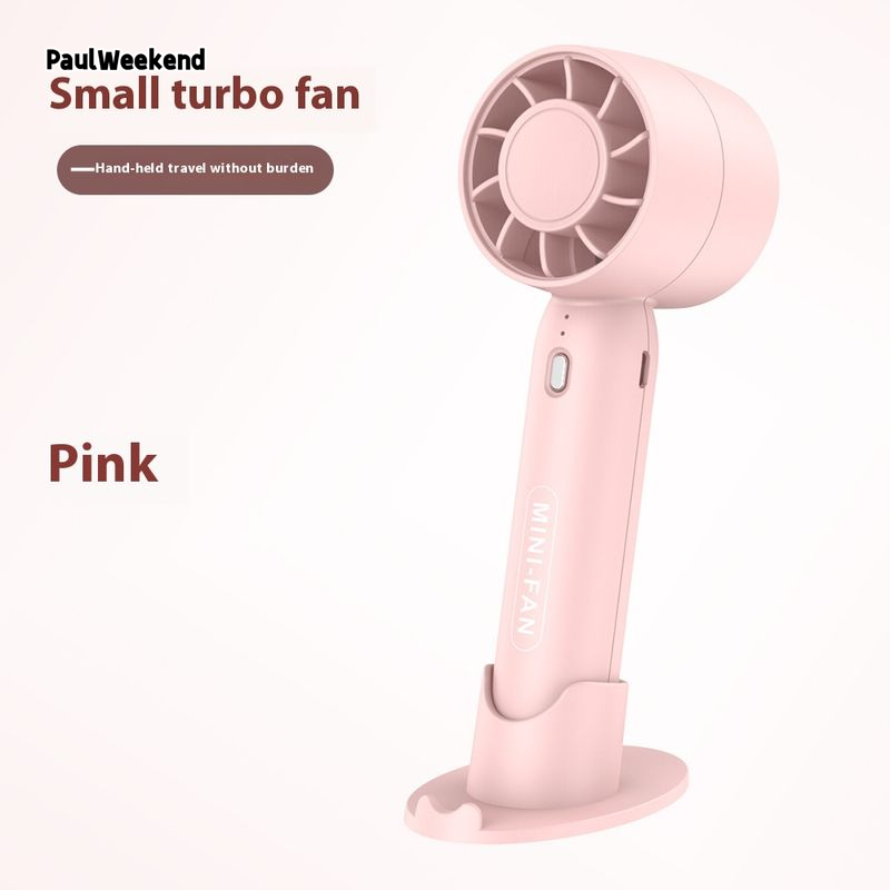 PaulWeekend 2025 New Portable Handheld Mini Fan with Long Battery Life and Multi-Function ราคา 50 บาท*ส่งฟรี
