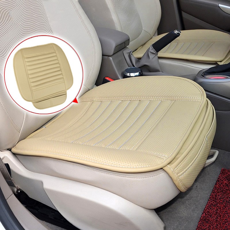 AUTOMARTSHOP Premium Auto Chair Cushion Breathable PU Leather Pad Mat for