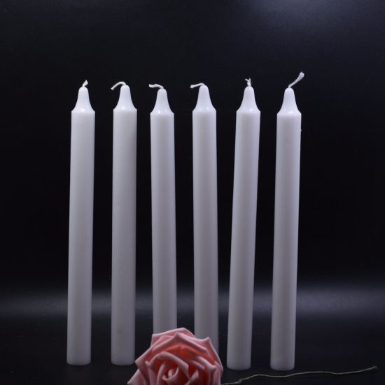 White Candle - Lilin 6 Pcs