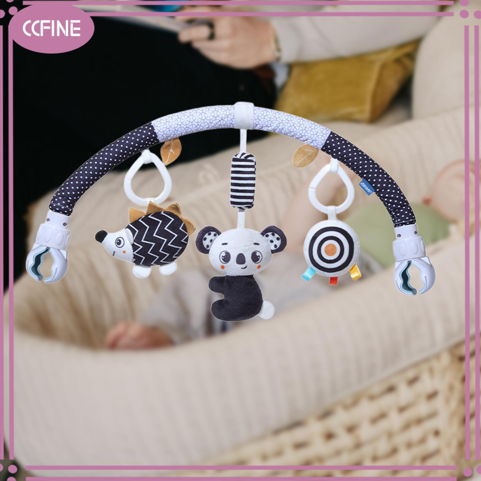 Ccfine Xe đẩy vòm Đồ chơi phát triển sớm Đồ chơi hoạt động lồng treo thức ăn cho chim cảnh cầm tay Đồ chơi lúc lắc nôi phụ kiện cho nôi ghế Bouncer trẻ sơ sinh trẻ sơ sinh