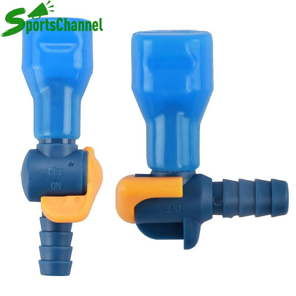 Silicone Túi nước hút nối với On Off switch Hydration Túi cắn van xách tay Trọng lượng nhẹ Phụ kiện thể thao ngoài trời