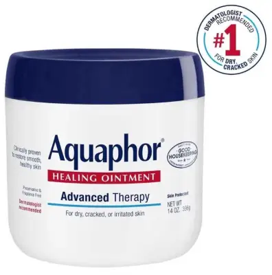 Aquaphor Advanced Therapy Healing Ointment Skin Protectant 3.5/ 14 Ounce Jar